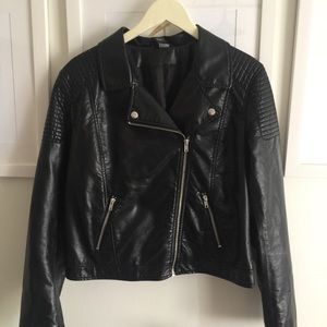 H&M Faux Leather Jacket